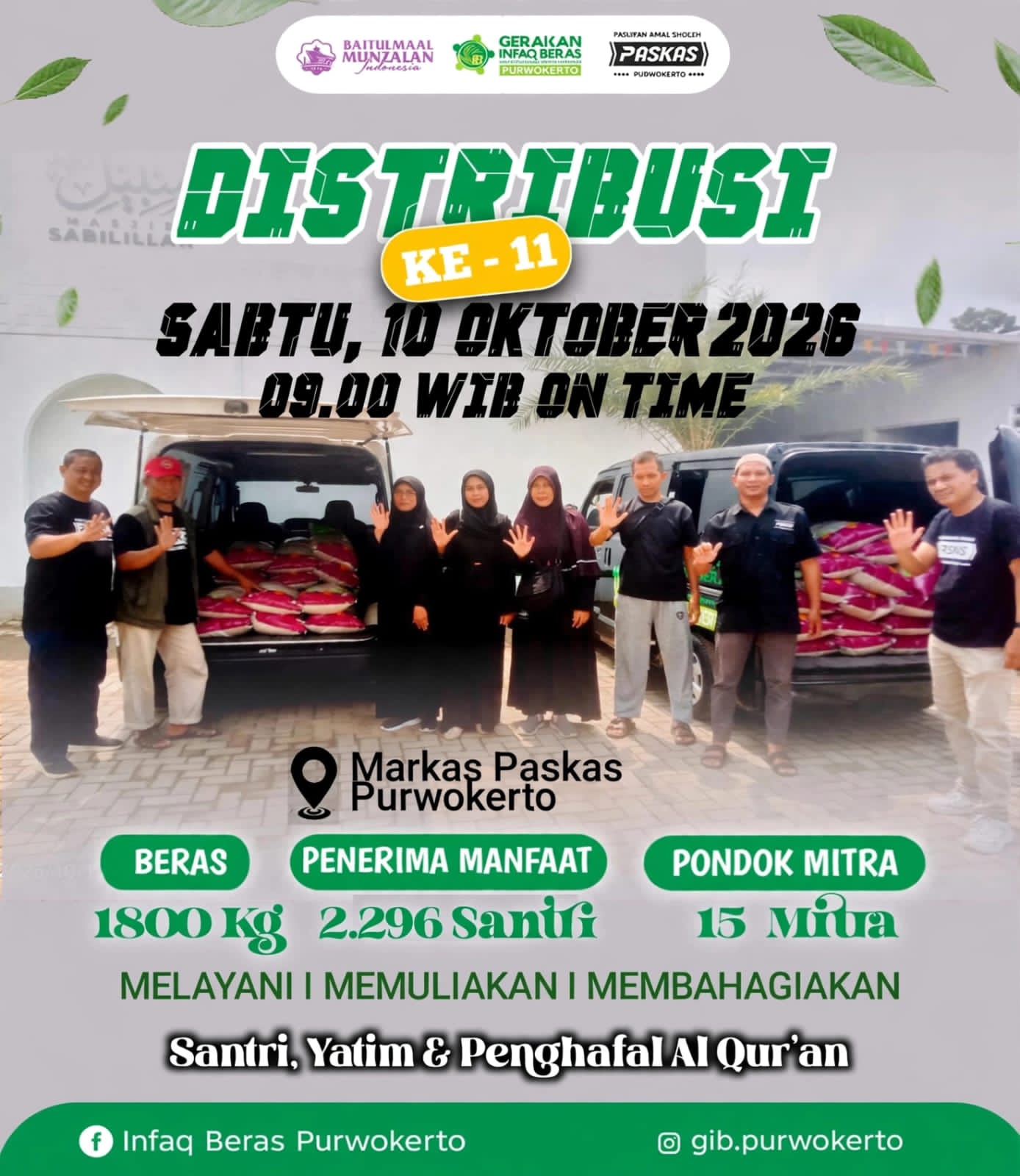 Poster distribusi ke-11 pada 10 Oktober 2026