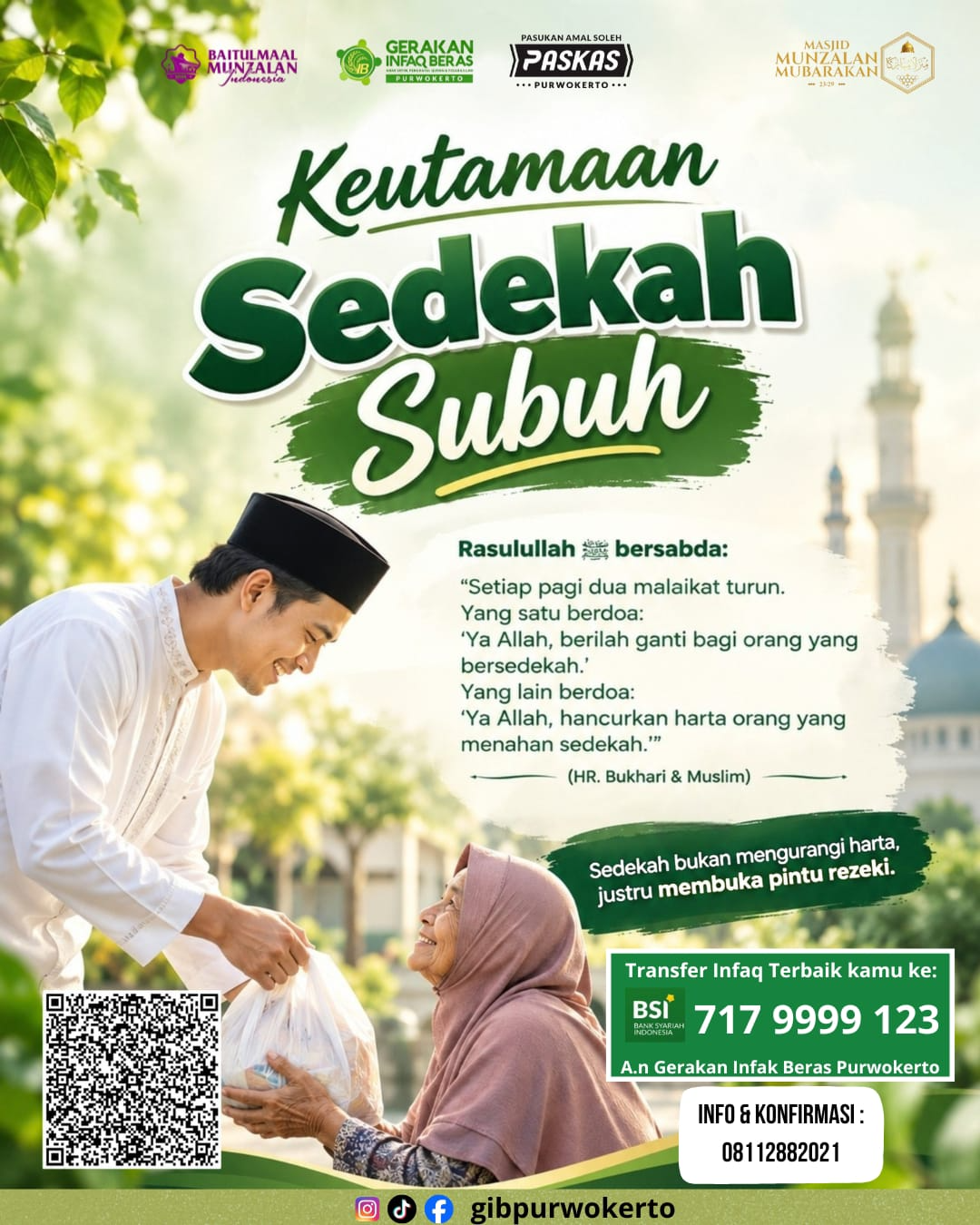 Keutamaan Sedekah Subuh